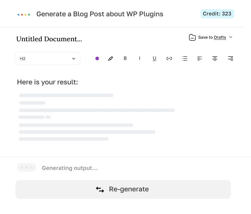 Tạo, chỉnh sửa, xuất nội dung.